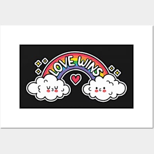 Love wins Posters and Art